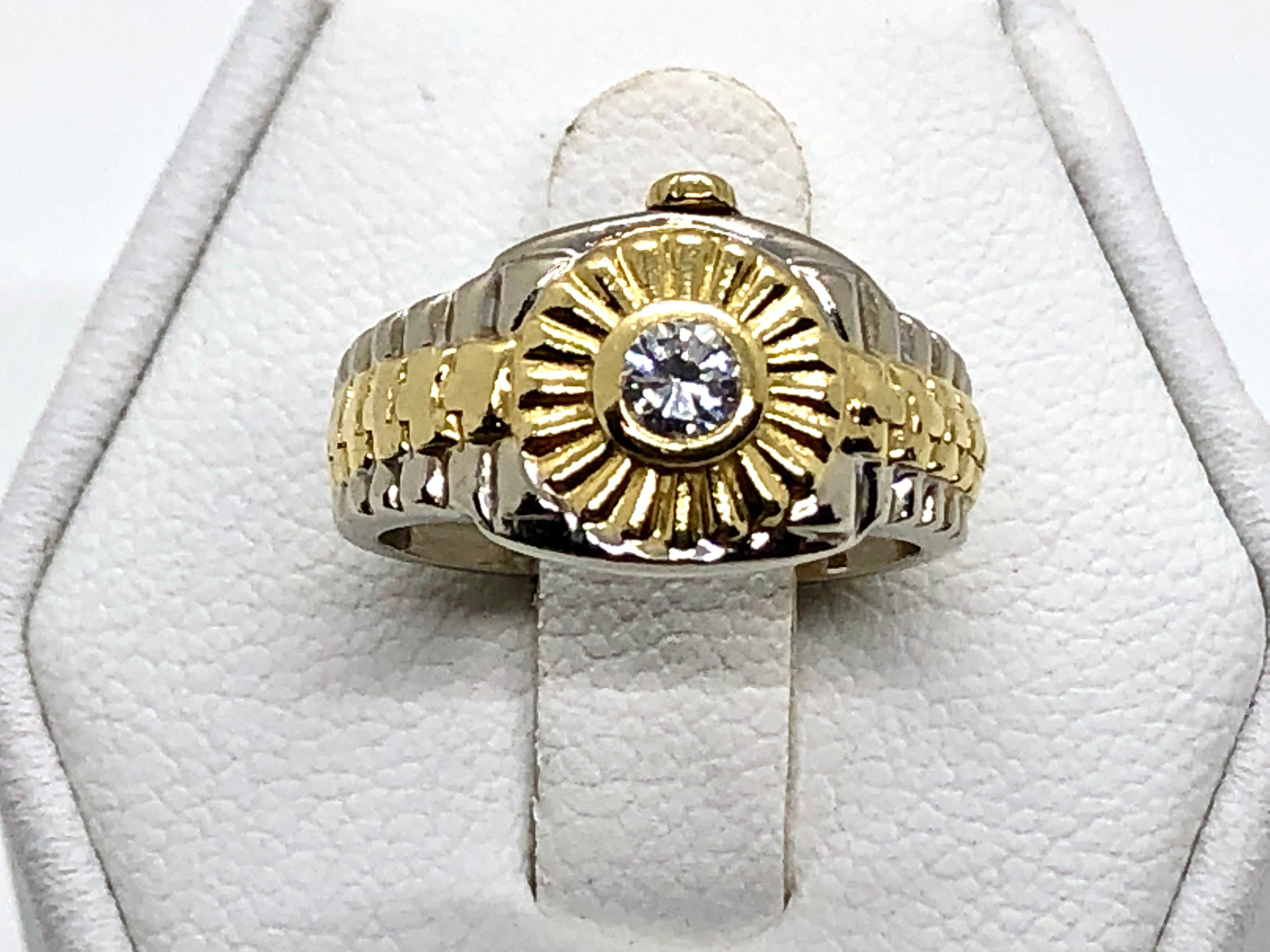 snel Vorming los van Estate Mayors Jewelers Rolex Diamond Ring in 18K Gold - Honolulu, Hawaii