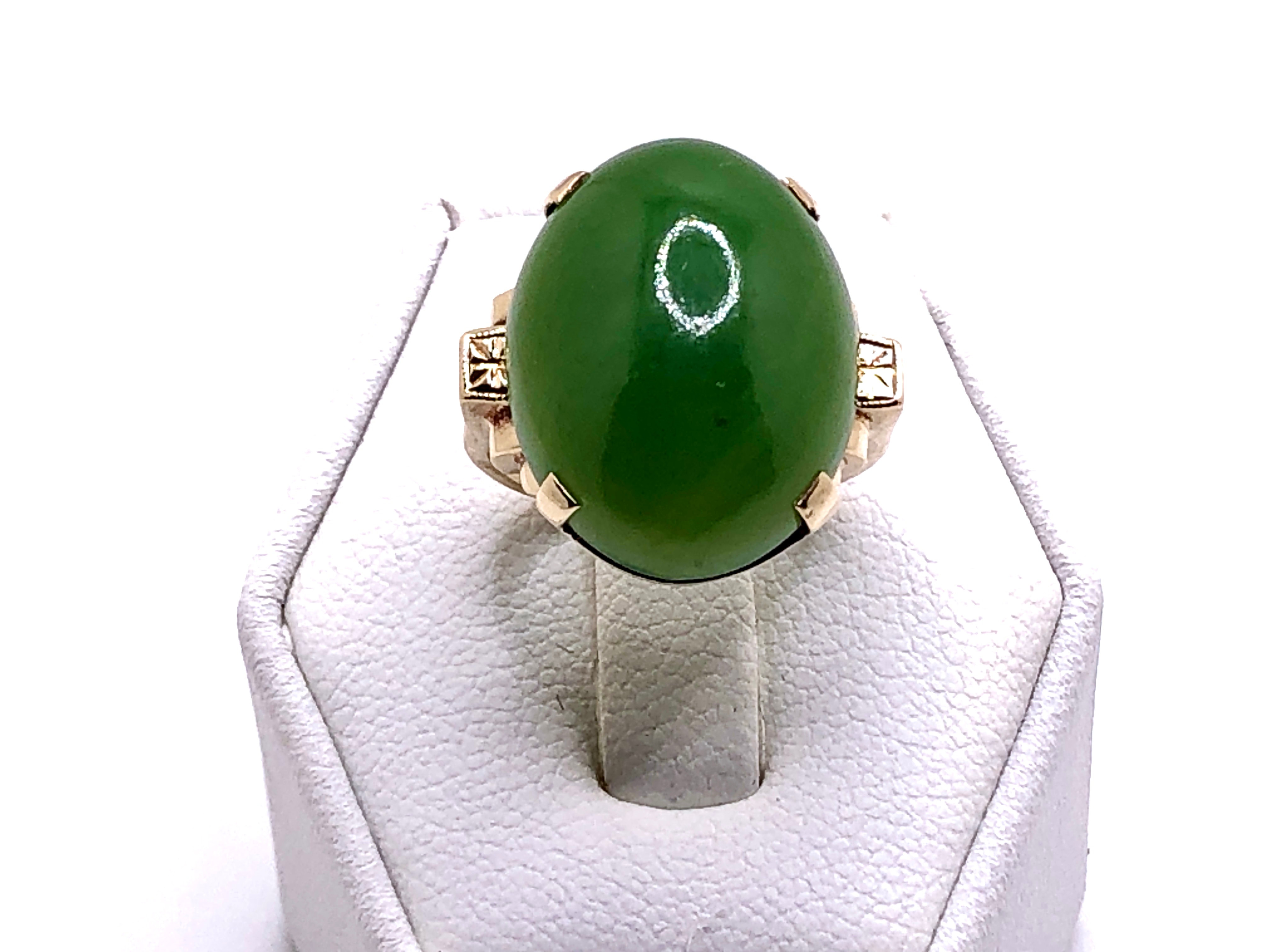RealJade® Regal Radiance: High-End Imperial Jadeite Jade Men's Ring wi –  RealJade® Co.